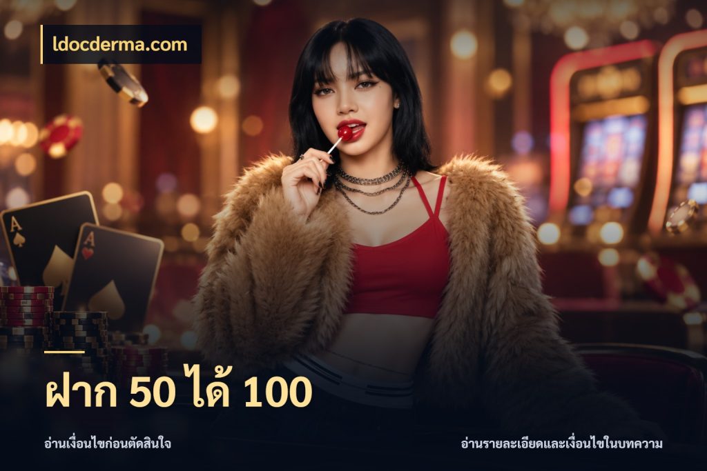 ฝาก 50 ได้ 100 รูปแบบโบนัสกับสิทธิ์ของสายเกม กับ ldocderma.com