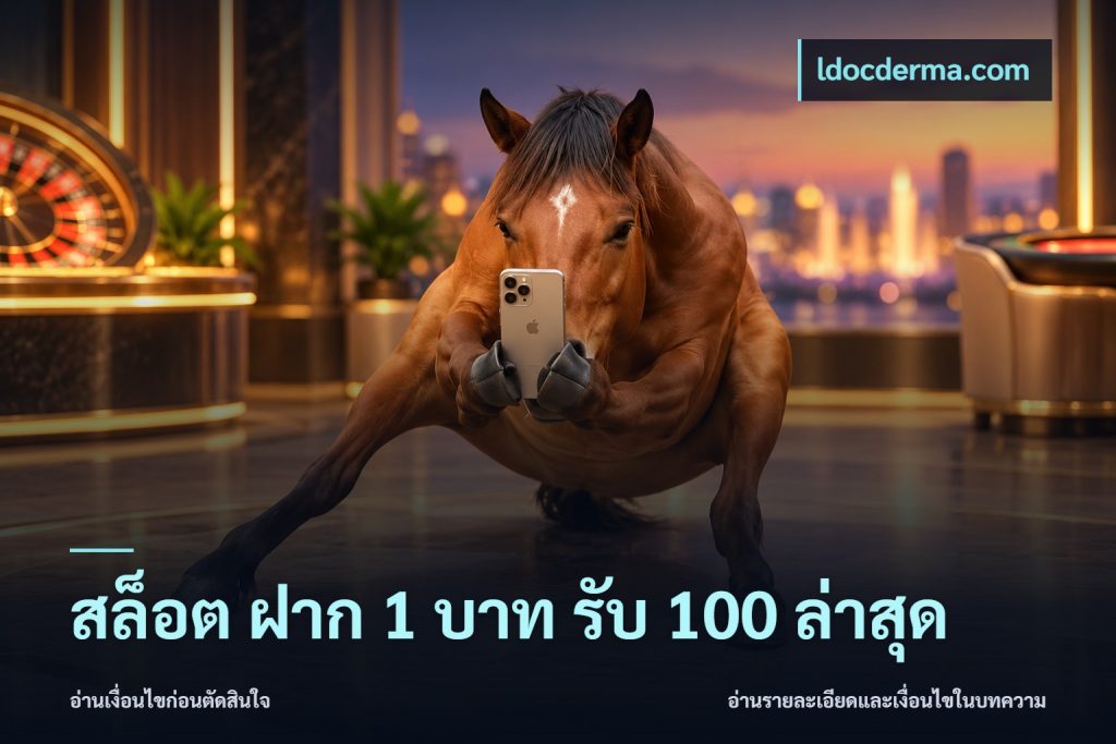 สล็อต ฝาก 1 บาท รับ 100 ล่าสุด