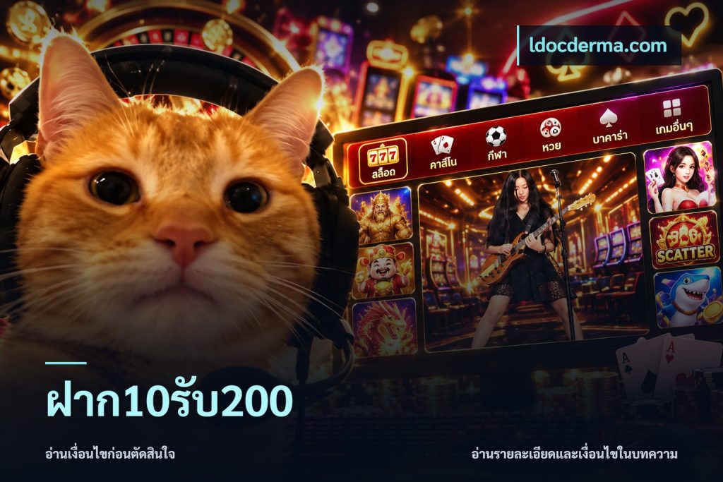 ฝาก10รับ200