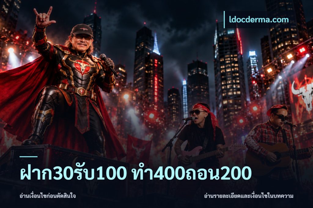 ฝาก30รับ100 ทํา400ถอน200