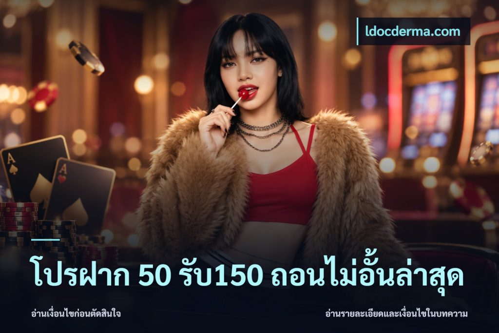 โปรฝาก 50 รับ150 ถอนไม่อั้นล่าสุด