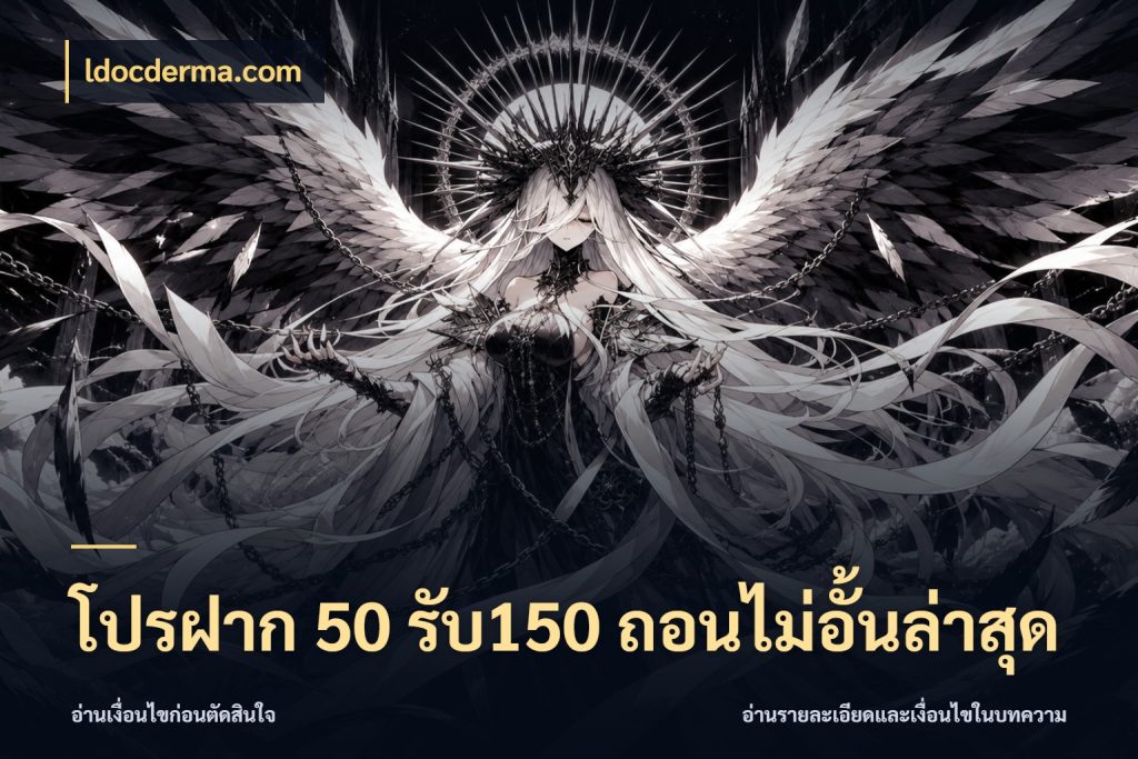 โปรฝาก 50 รับ150 ถอนไม่อั้นล่าสุด สนุกกับตัวเลือกโปรในสไตล์ของคุณ กับ ldocderma.com