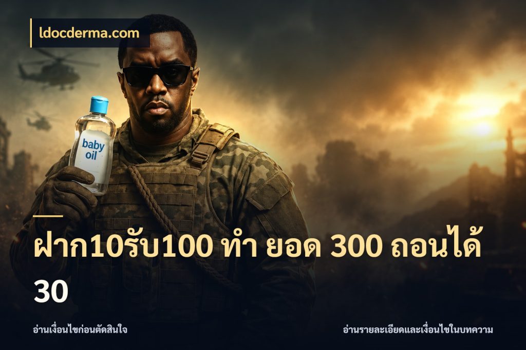 ฝาก10รับ100 ทํา ยอด 300 ถอนได้ 30 สนุกกับตัวเลือกโปรในสไตล์ของคุณ ในมุม ldocderma.com