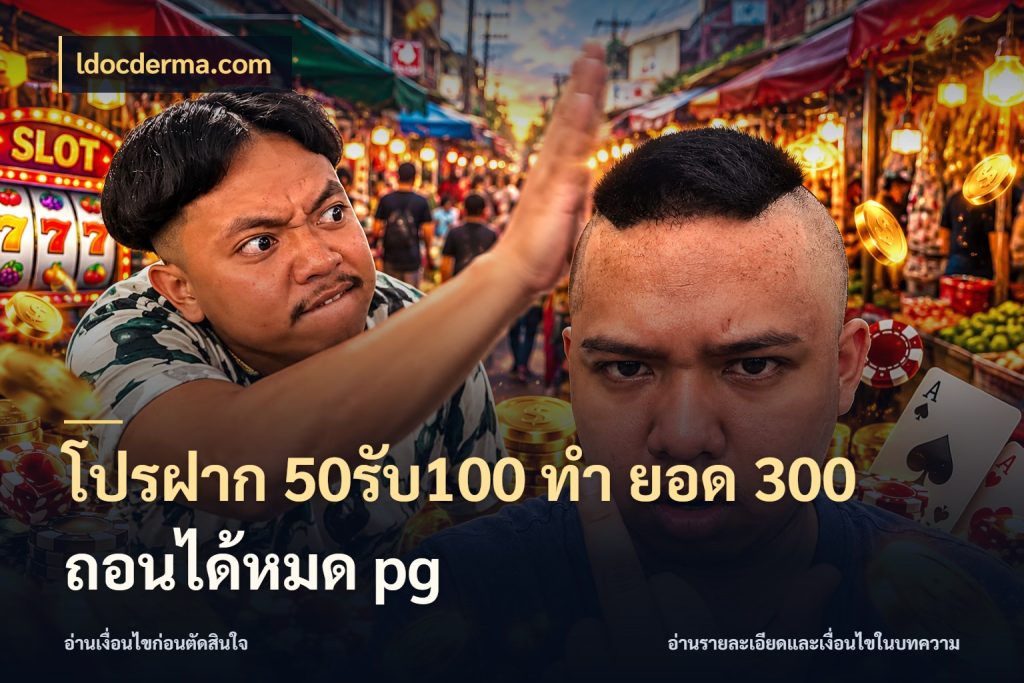 โปรฝาก 50รับ100 ทํา ยอด 300 ถอนได้หมด pg จุดเด่นของเครดิตที่คนชอบเกมอยากรู้ กับ ldocderma.com