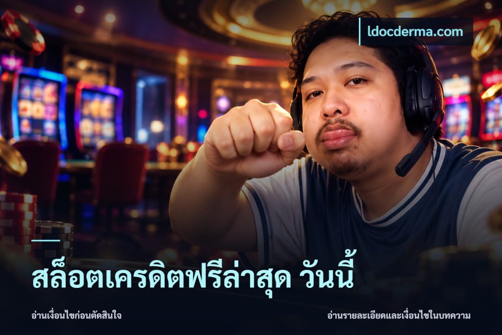 สล็อตเครดิตฟรีล่าสุด วันนี้