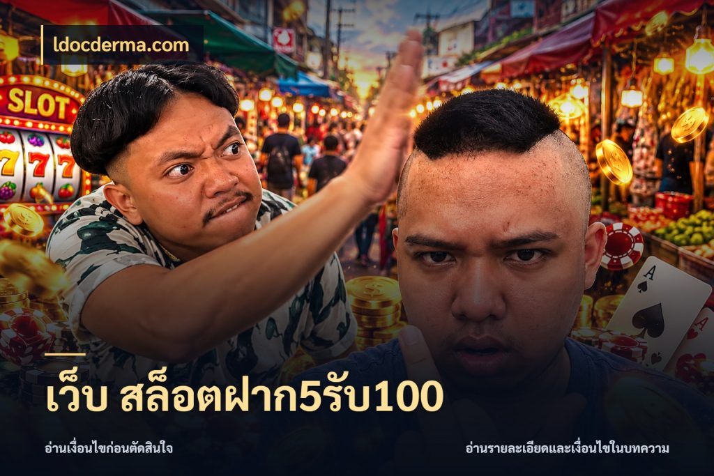 เว็บ สล็อตฝาก5รับ100 โปรยอดรับที่สายเกมสนใจ สไตล์ ldocderma.com