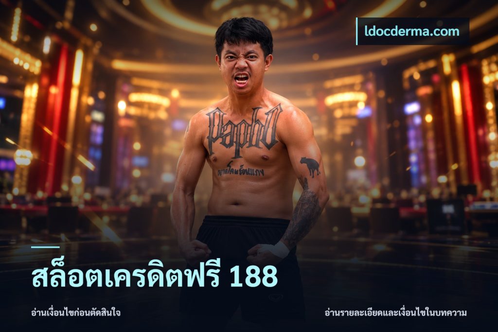 สล็อตเครดิตฟรี 188