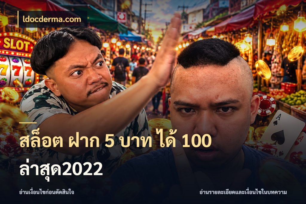 สล็อต ฝาก 5 บาท ได้ 100 ล่าสุด2022 สายโบนัสเลือกจังหวะสนุกได้อย่างไร สไตล์ ldocderma.com