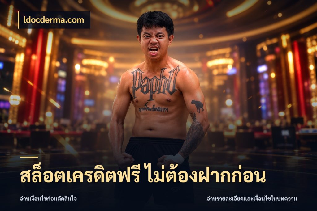 สล็อตเครดิตฟรี ไม่ต้องฝากก่อน จับมุมเด่นของเครดิตฟรีให้ตรงใจ สไตล์ ldocderma.com