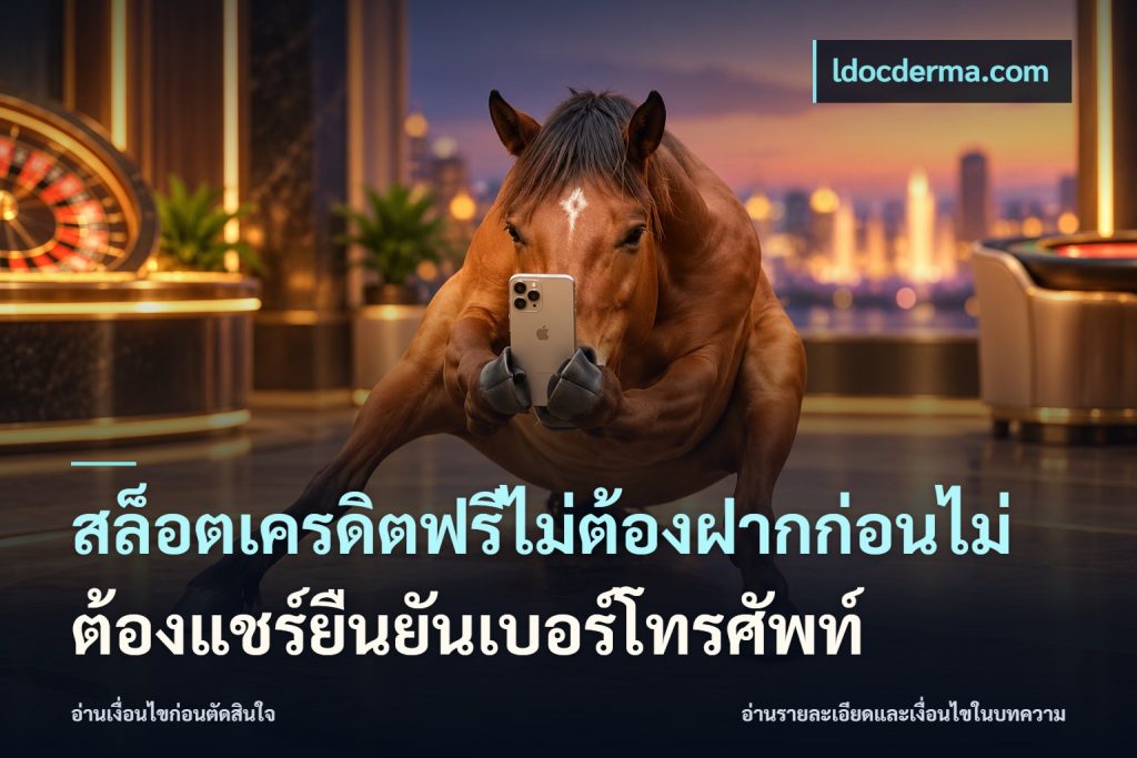 สล็อตเครดิตฟรีไม่ต้องฝากก่อนไม่ต้องแชร์ยืนยันเบอร์โทรศัพท์