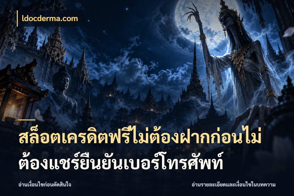 สล็อตเครดิตฟรีไม่ต้องฝากก่อนไม่ต้องแชร์ยืนยันเบอร์โทรศัพท์ จับมุมเด่นของเครดิตฟรีให้ตรงใจ สไตล์ ldocderma.com