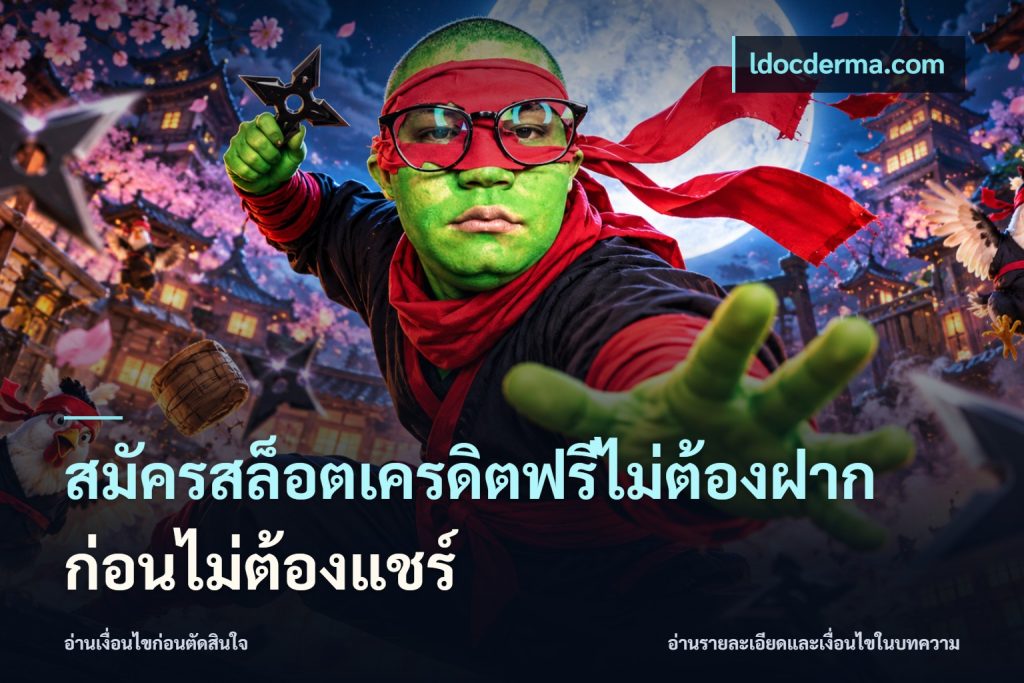 สมัครสล็อตเครดิตฟรีไม่ต้องฝากก่อนไม่ต้องแชร์