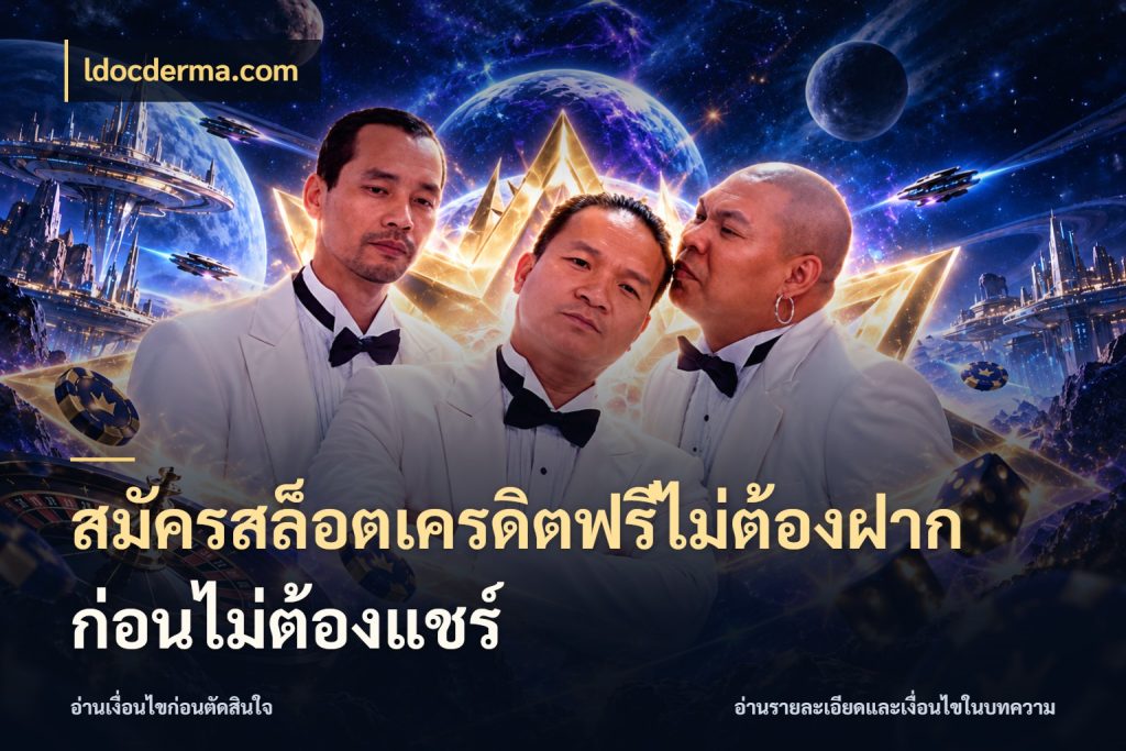 สมัครสล็อตเครดิตฟรีไม่ต้องฝากก่อนไม่ต้องแชร์ รู้จักยอดและขอบเขตของเครดิตฟรี กับ ldocderma.com