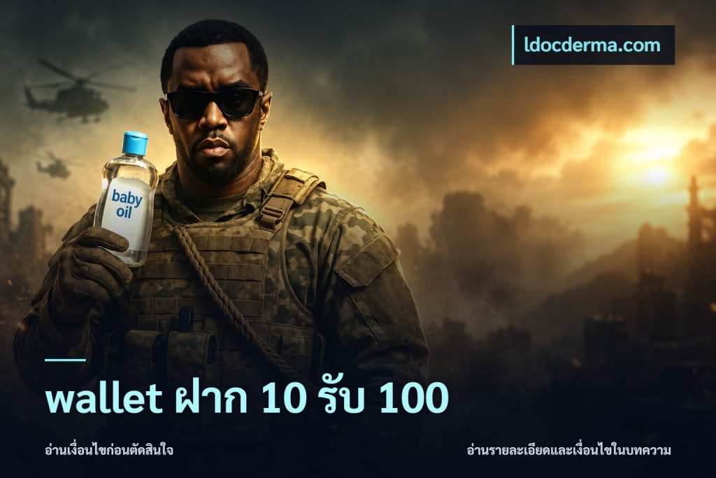 wallet ฝาก 10 รับ 100