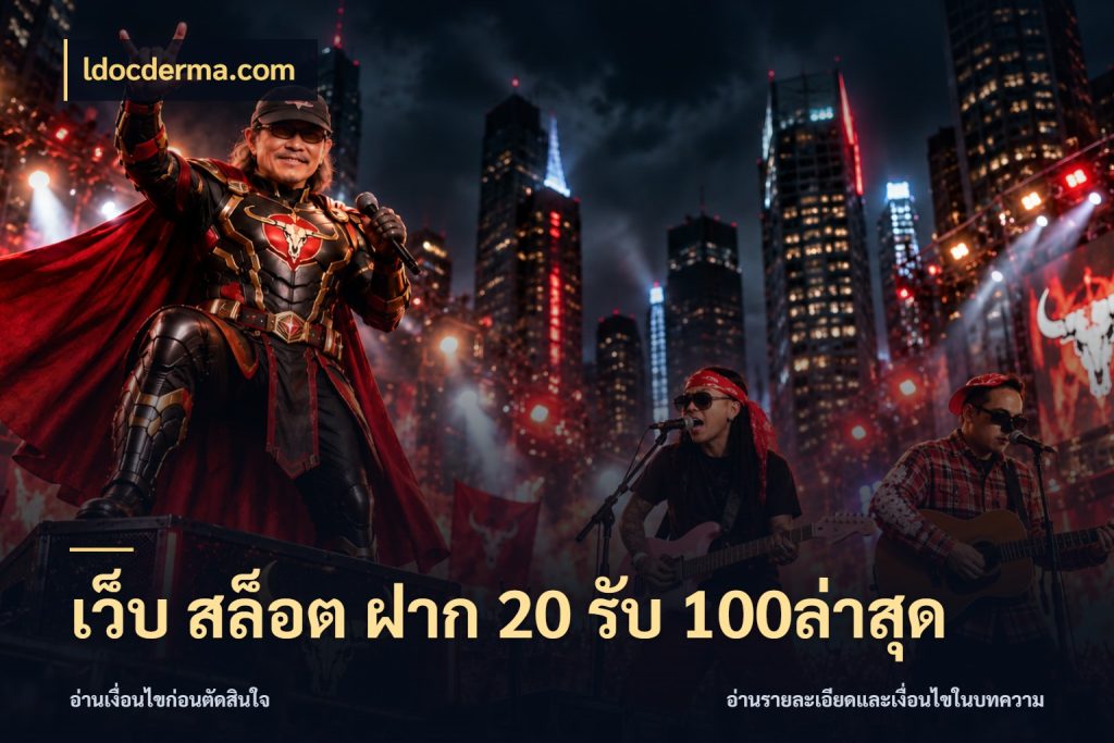 เว็บ สล็อต ฝาก 20 รับ 100ล่าสุด สายโบนัสเลือกจังหวะสนุกได้อย่างไร ในมุม ldocderma.com