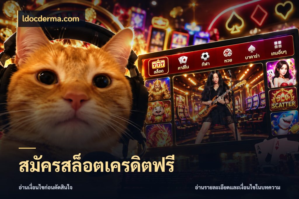 สมัครสล็อตเครดิตฟรี ldocderma.com เลือกสไตล์ความสนุกจากรูปแบบเครดิต