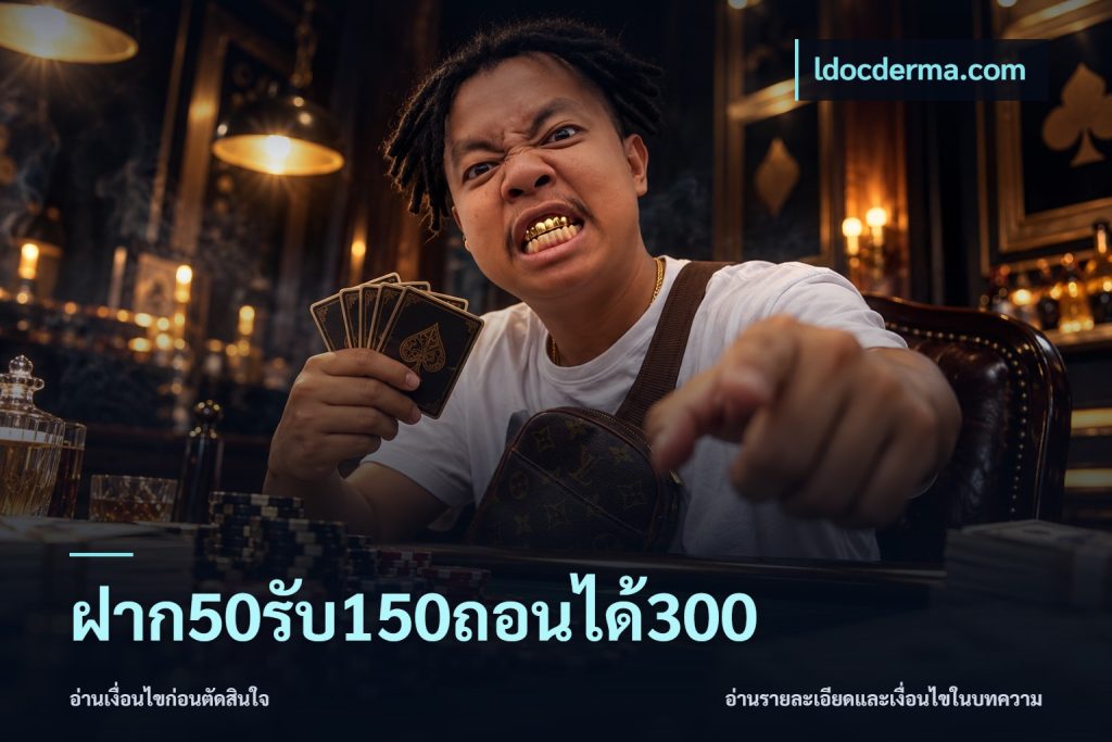 ฝาก50รับ150ถอนได้300