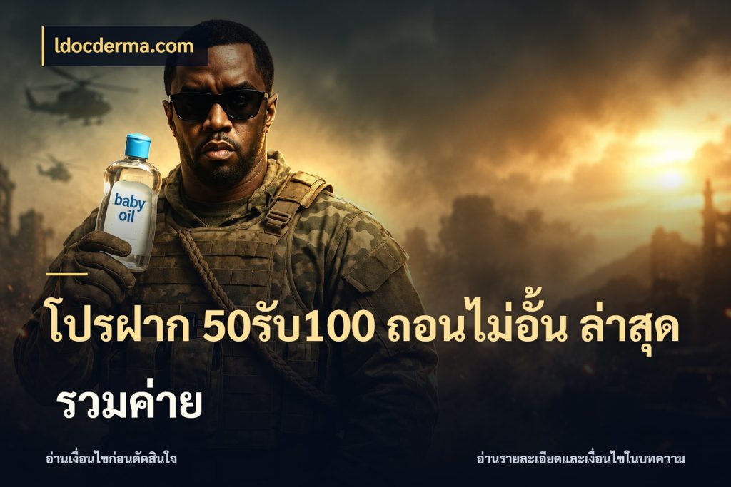 โปรฝาก 50รับ100 ถอนไม่อั้น ล่าสุด รวมค่าย จับคู่โบนัสกับสไตล์เกมที่ชอบ สไตล์ ldocderma.com