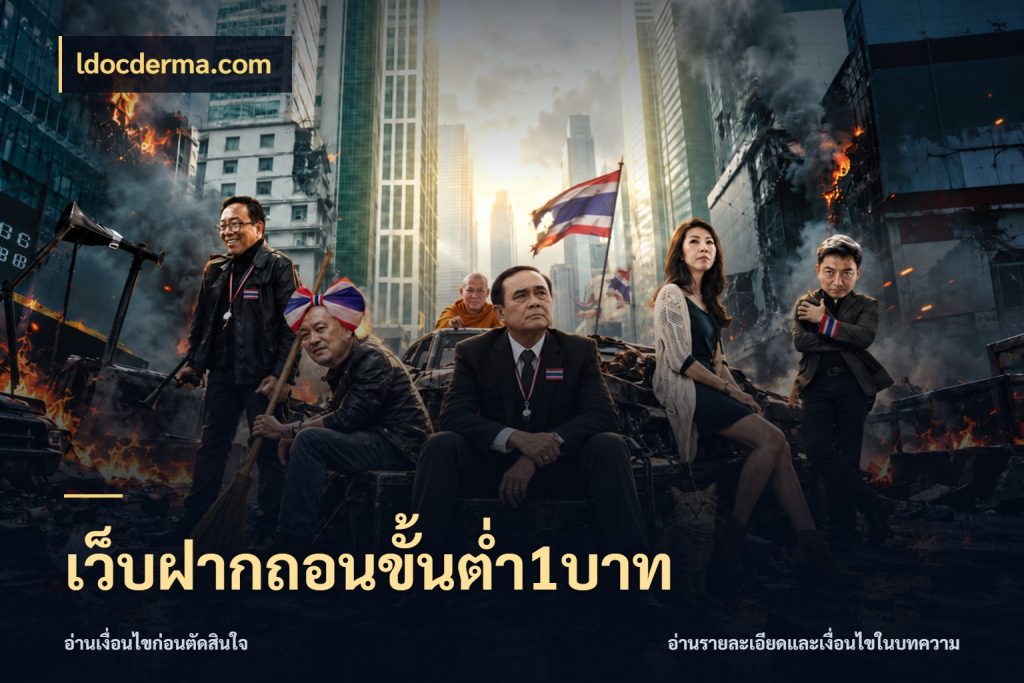 เว็บฝากถอนขั้นต่ำ1บาท เปิดมุมยอดเริ่มต้นสำหรับคนชอบเกม สไตล์ ldocderma.com