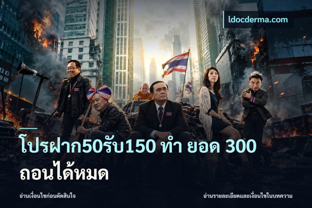โปรฝาก50รับ150 ทํา ยอด 300 ถอนได้หมด