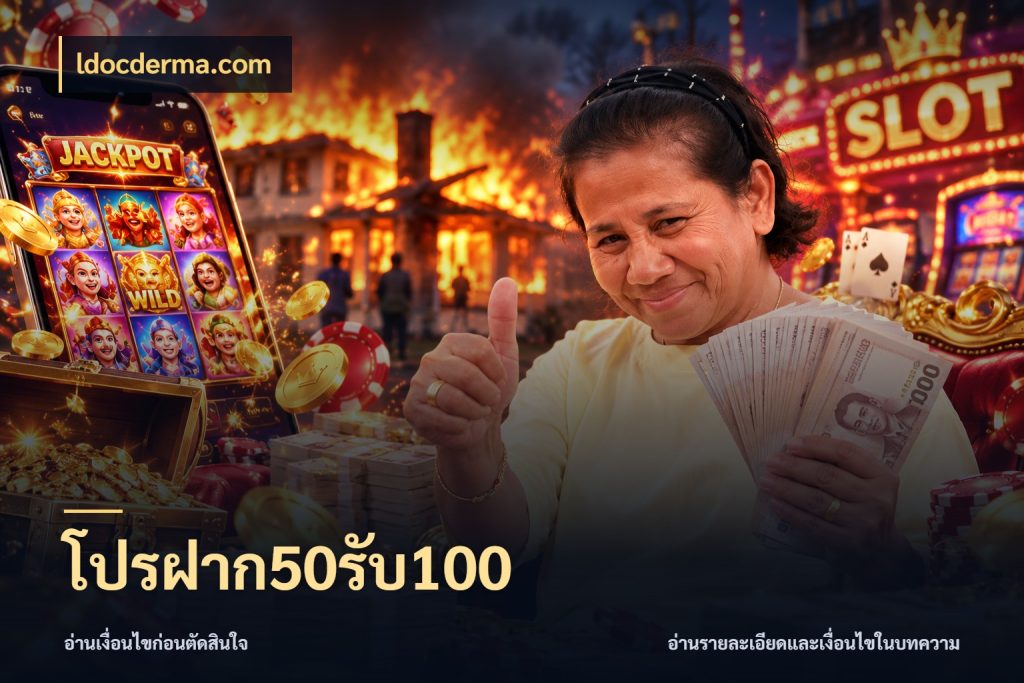โปรฝาก50รับ100 โปรกับเกมที่ชอบเลือกให้ตรงสไตล์ ในมุม ldocderma.com