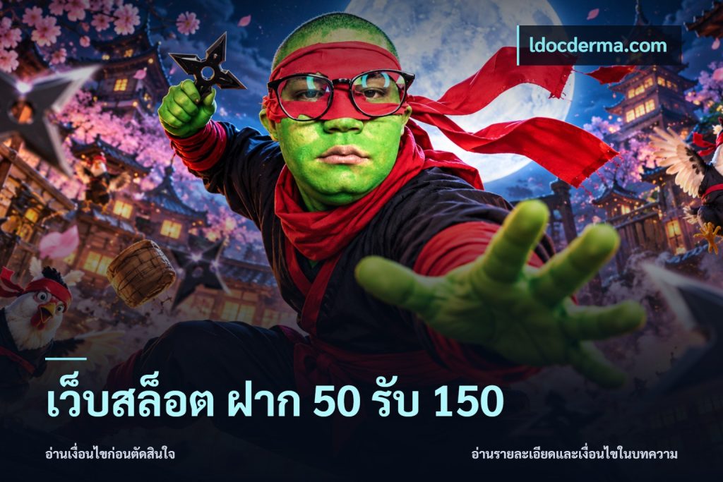 เว็บสล็อต ฝาก 50 รับ 150