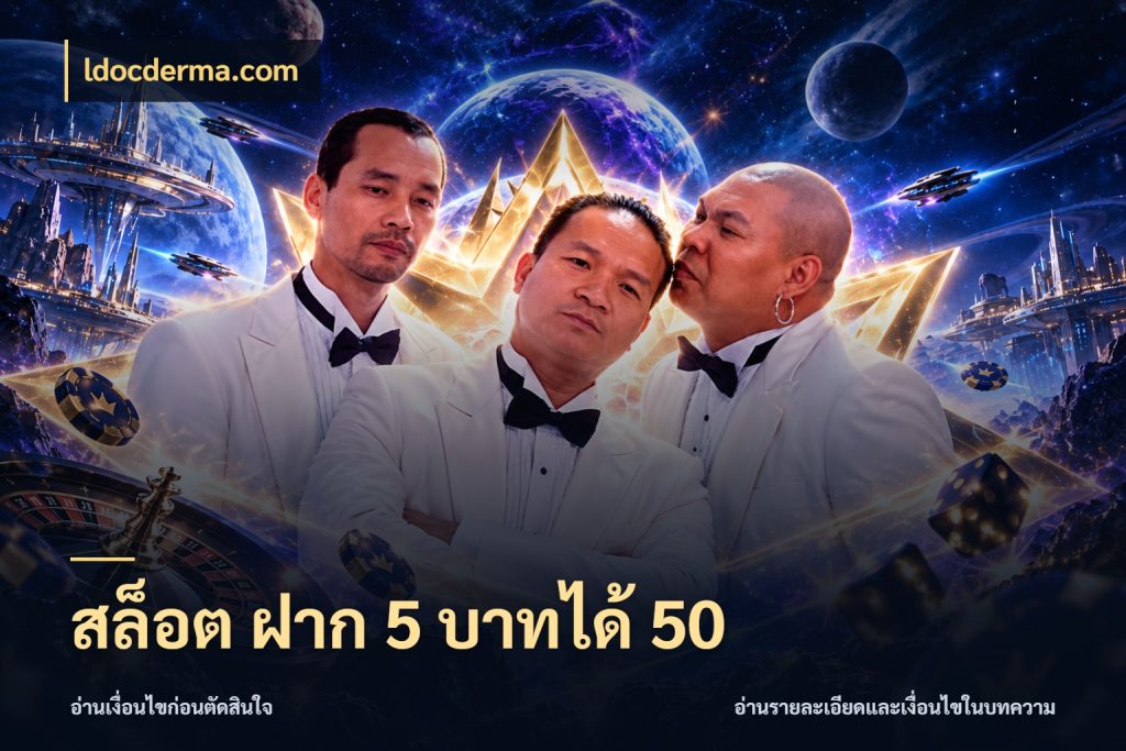 สล็อต ฝาก 5 บาทได้ 50 เครดิตกับรูปแบบโปรที่ตรงใจ ในมุม ldocderma.com