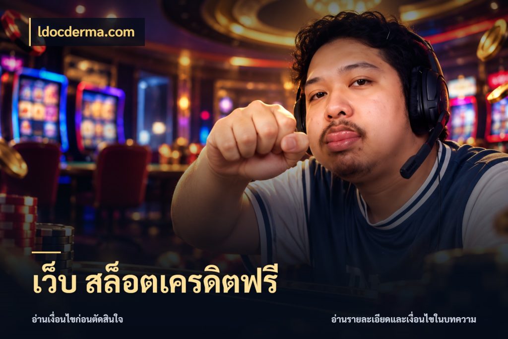 เว็บ สล็อตเครดิตฟรี รู้จักยอดและขอบเขตของเครดิตฟรี กับ ldocderma.com