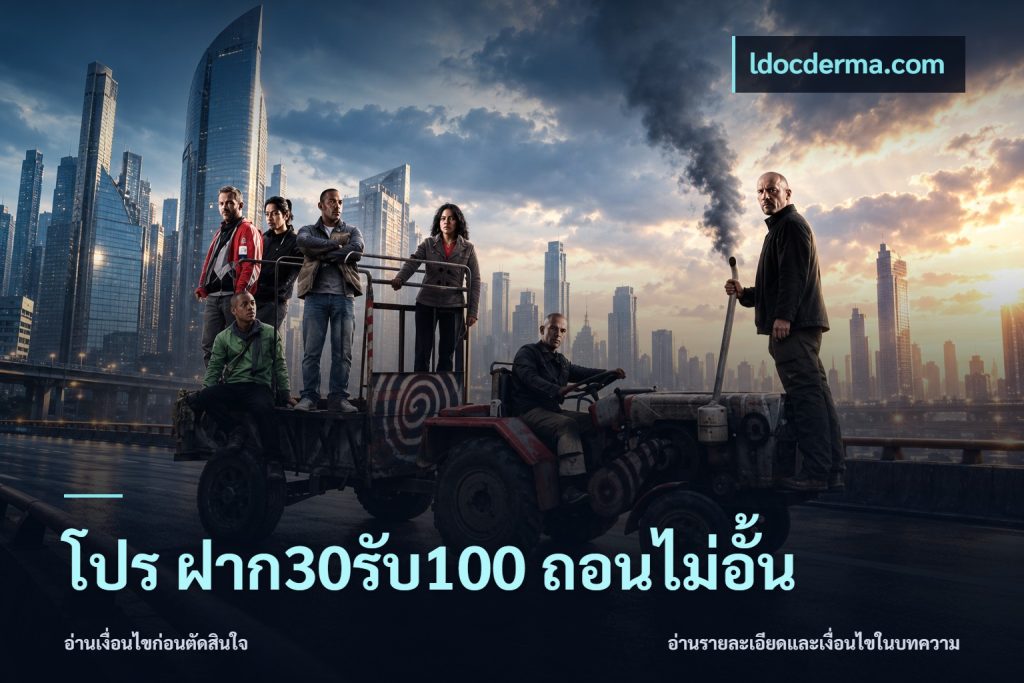 โปร ฝาก30รับ100 ถอนไม่อั้น