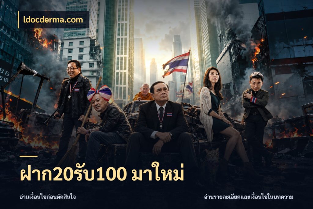 ฝาก20รับ100 มาใหม่ เครดิตกับรูปแบบโปรที่ตรงใจ สไตล์ ldocderma.com