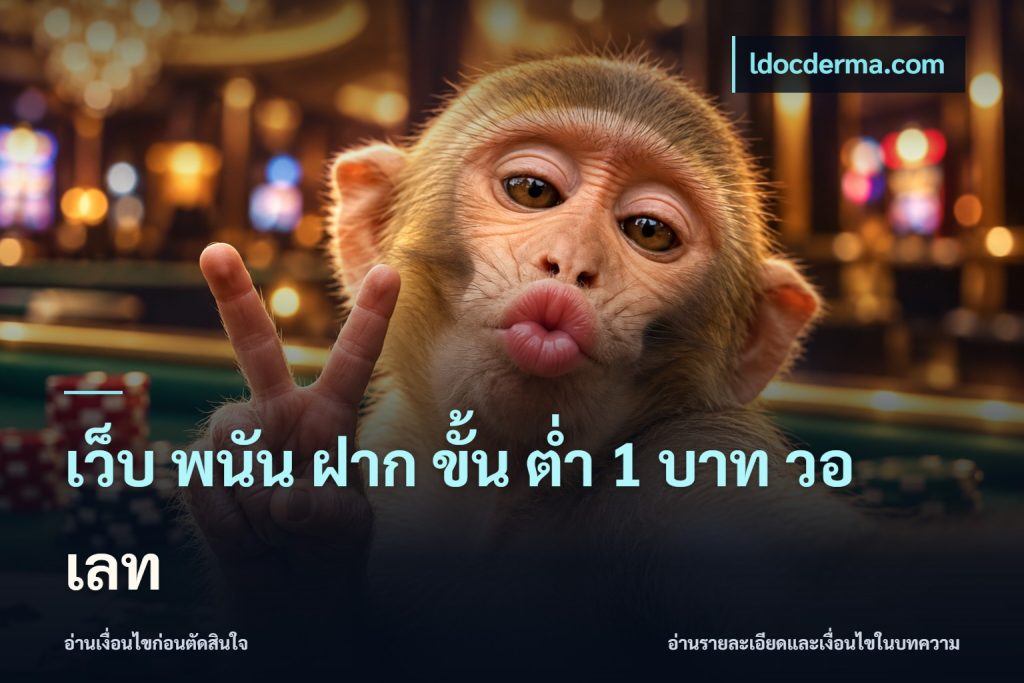 เว็บ พนัน ฝาก ขั้น ต่ำ 1 บาท วอ เลท
