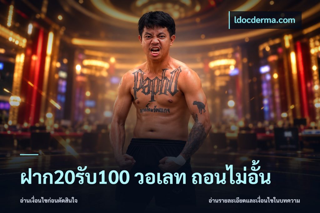ฝาก20รับ100 วอเลท ถอนไม่อั้น