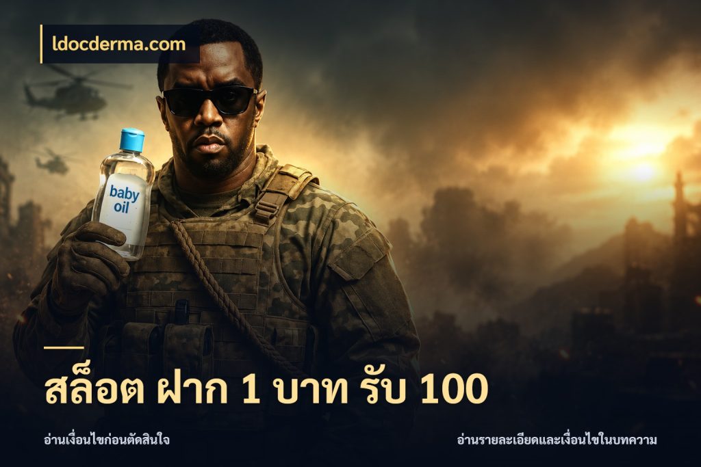 สล็อต ฝาก 1 บาท รับ 100 เครดิตกับรูปแบบโปรที่ตรงใจ สไตล์ ldocderma.com
