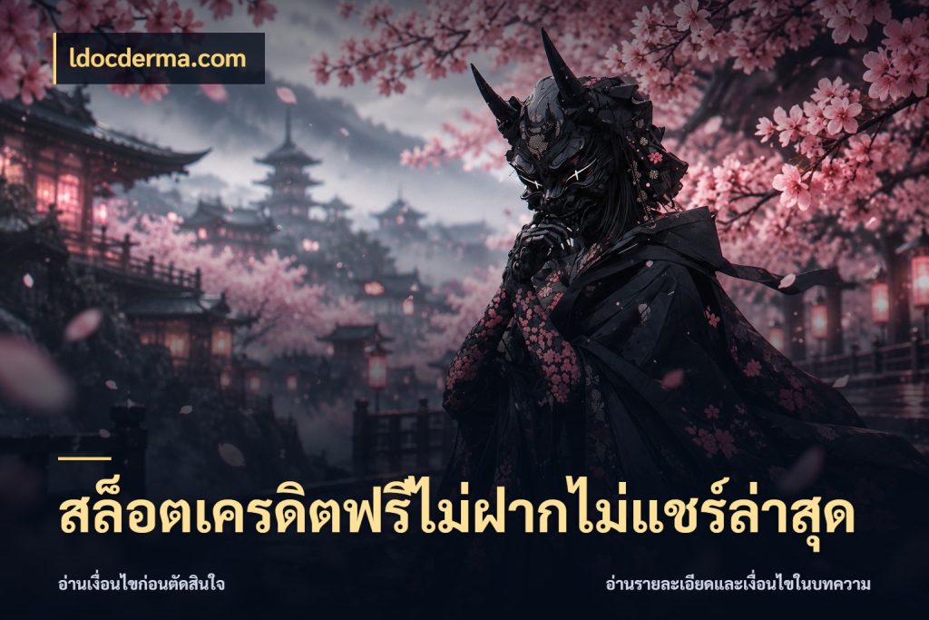 สล็อตเครดิตฟรีไม่ฝากไม่แชร์ล่าสุด รู้จักยอดและขอบเขตของเครดิตฟรี สไตล์ ldocderma.com