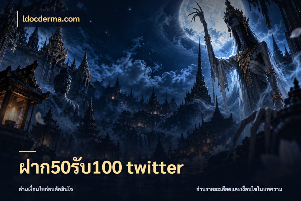 ฝาก50รับ100 twitter ยอดฝากและยอดรับในมุมของคนชอบลุ้น สไตล์ ldocderma.com