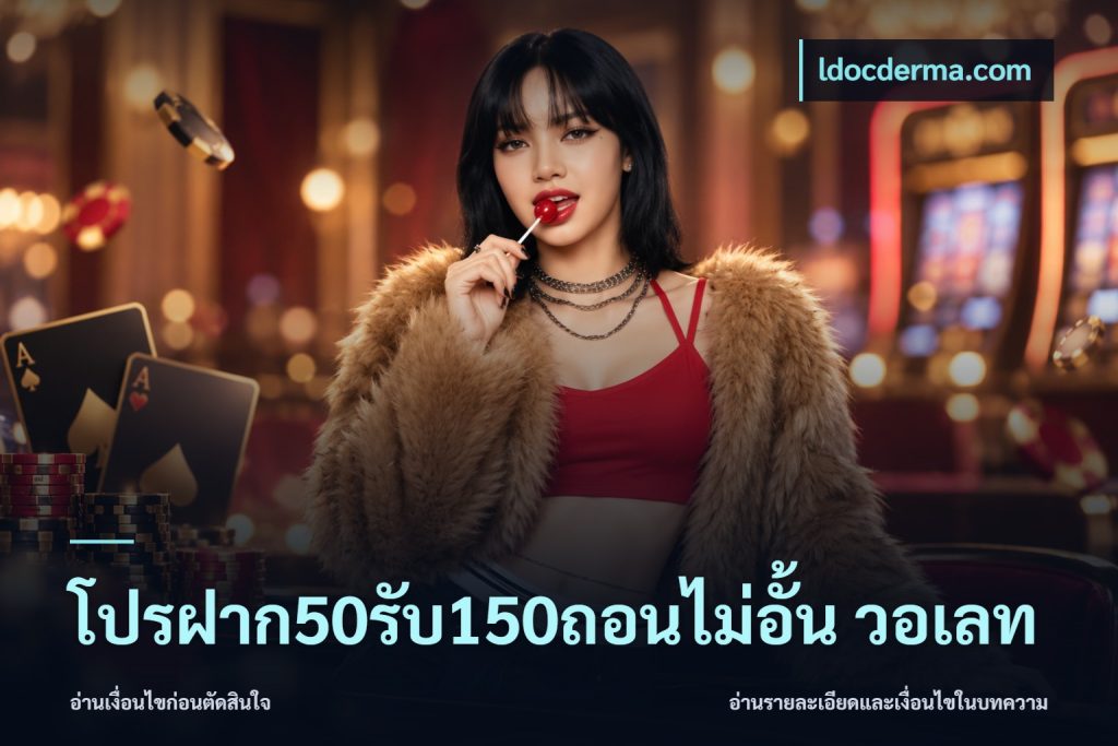 โปรฝาก50รับ150ถอนไม่อั้น วอเลท