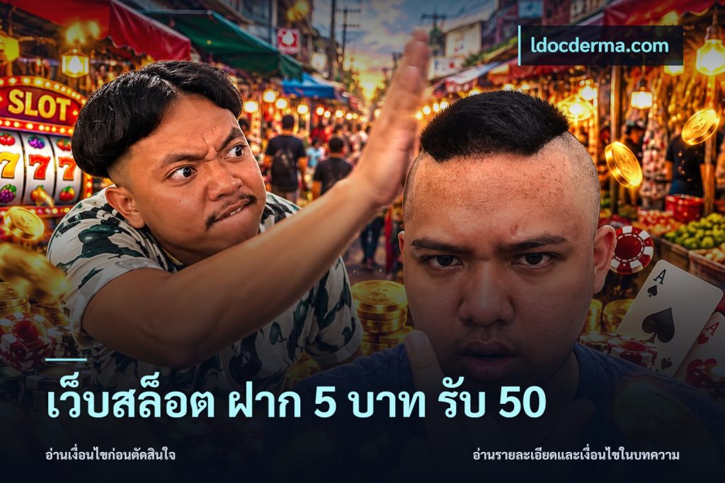 เว็บสล็อต ฝาก 5 บาท รับ 50
