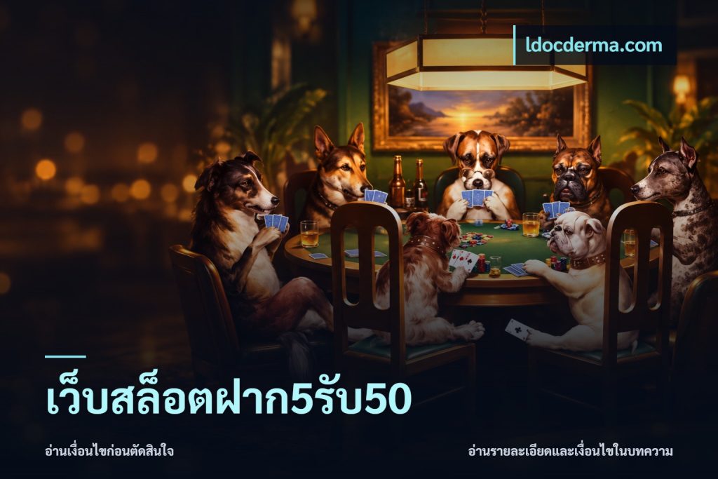 เว็บสล็อตฝาก5รับ50