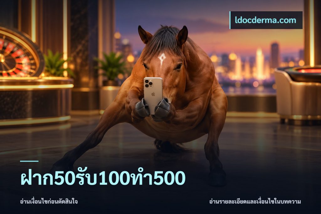 ฝาก50รับ100ทํา500
