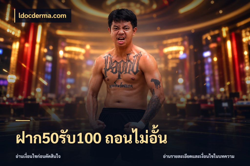 ฝาก50รับ100 ถอนไม่อั้น จับคู่โบนัสกับสไตล์เกมที่ชอบ ในมุม ldocderma.com