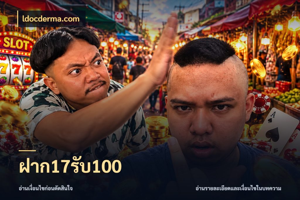 ฝาก17รับ100 โปรยอดรับที่สายเกมสนใจ ในมุม ldocderma.com