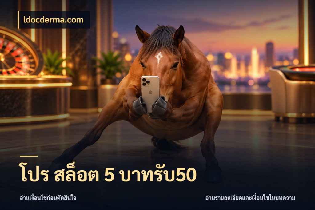 โปร สล็อต 5 บาทรับ50 โปรยอดรับที่สายเกมสนใจ สไตล์ ldocderma.com