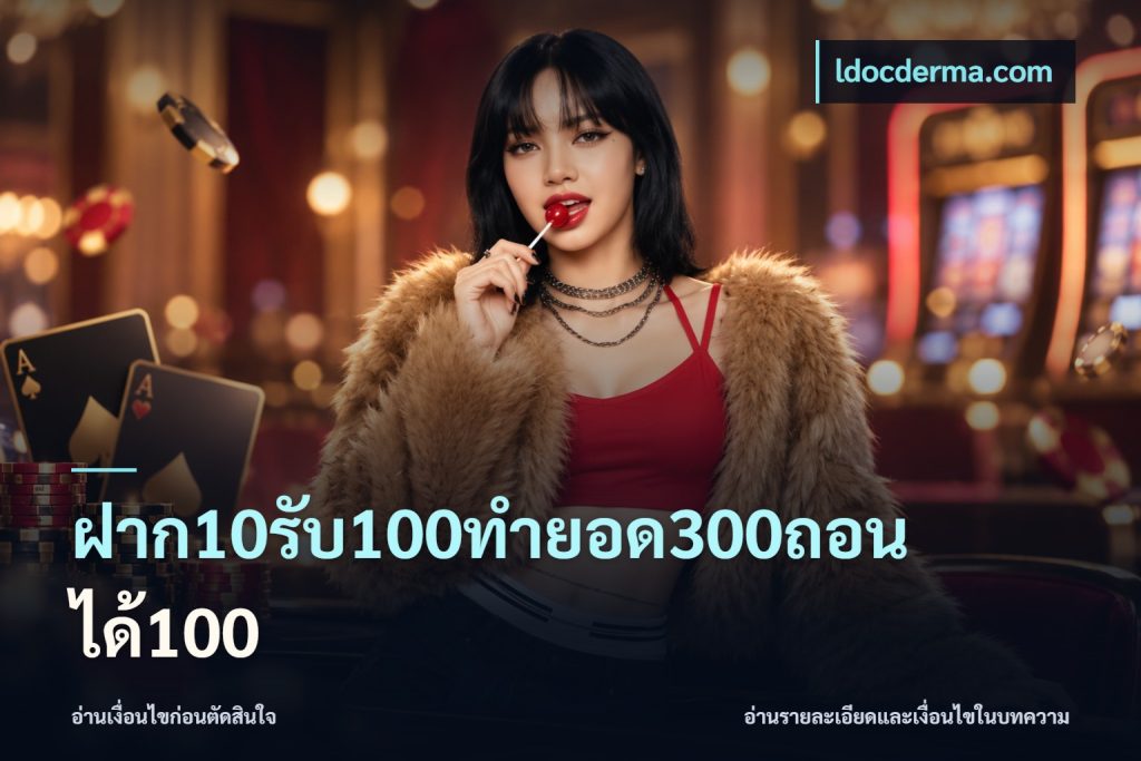 ฝาก10รับ100ทํายอด300ถอนได้100
