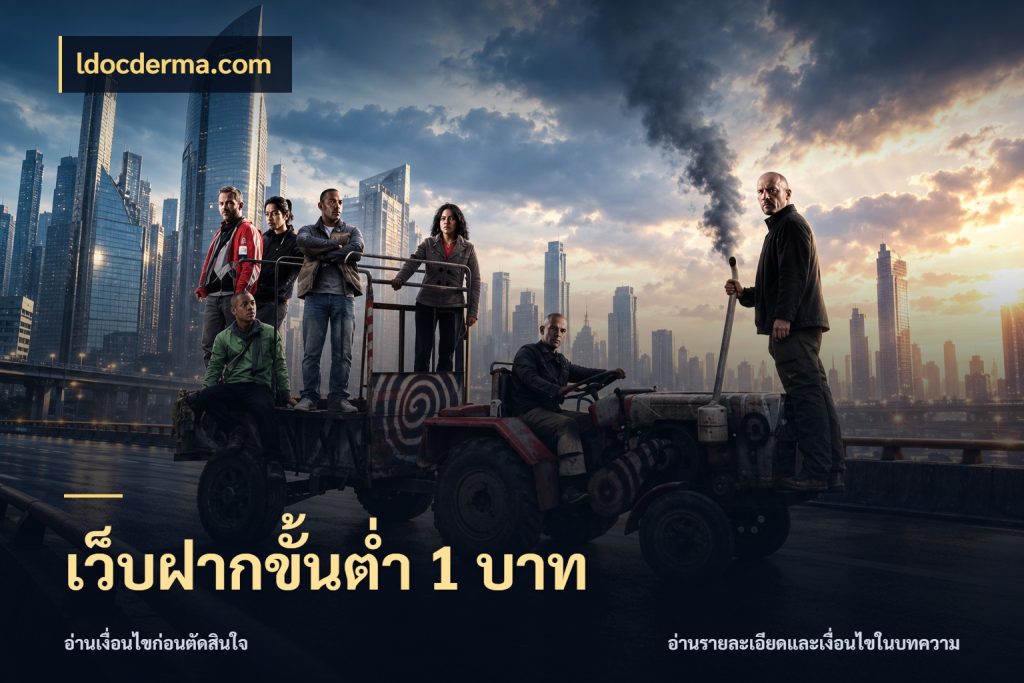 เว็บฝากขั้นต่ำ 1 บาท ldocderma.com เปิดมุมยอดเริ่มต้นสำหรับคนชอบเกม