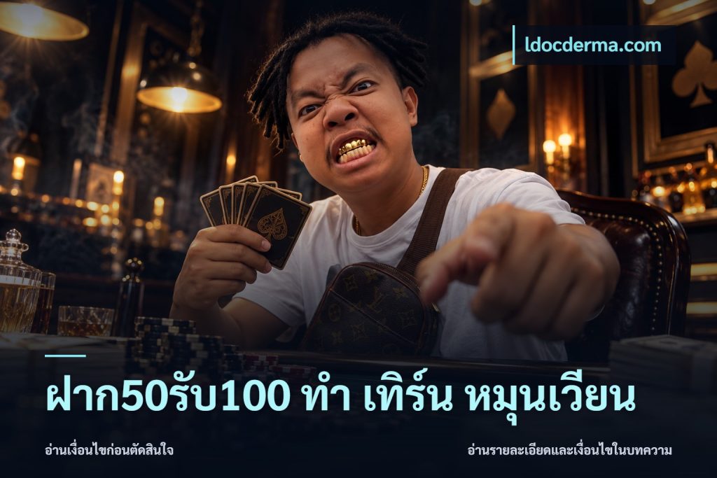 ฝาก50รับ100 ทํา เทิร์น หมุนเวียน